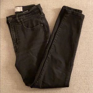 Everlane Authentic Stretch Black Skinny Jeans